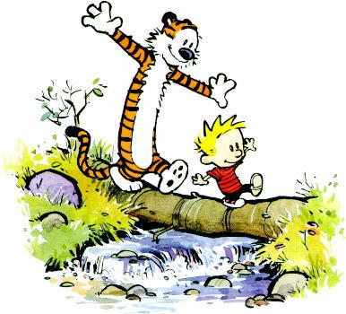 calvin and hobbs romp