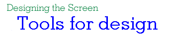 Tools for design